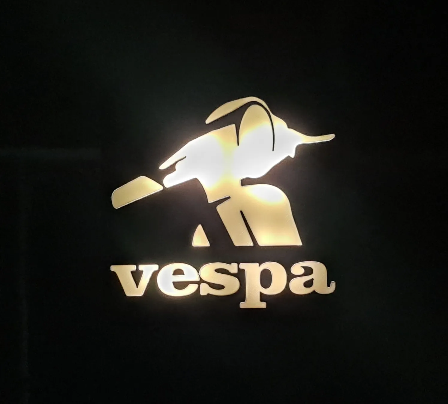 Easy Print Vespa PX PK 125 150 200 LML Leuchtkasten Wandpult