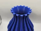 Vase with Circle Edge Pattern-0