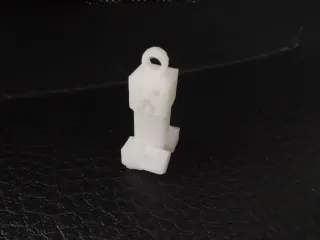 Minecraft creeper keychain