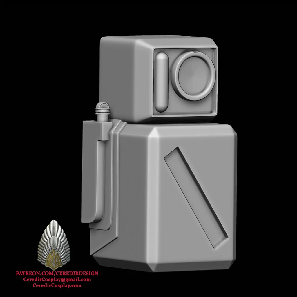 Mandalorian Armorer Belt Pieces 3D DIGITAL DOWNLOAD