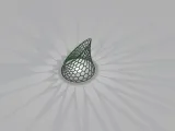 Hex Patterned Designer Lamp-2