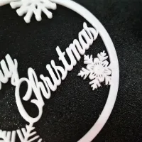 Merry Christmas Tree Decoration 🎄-2