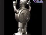 Estatuilla Messi y Escudo Inter de Miami-1