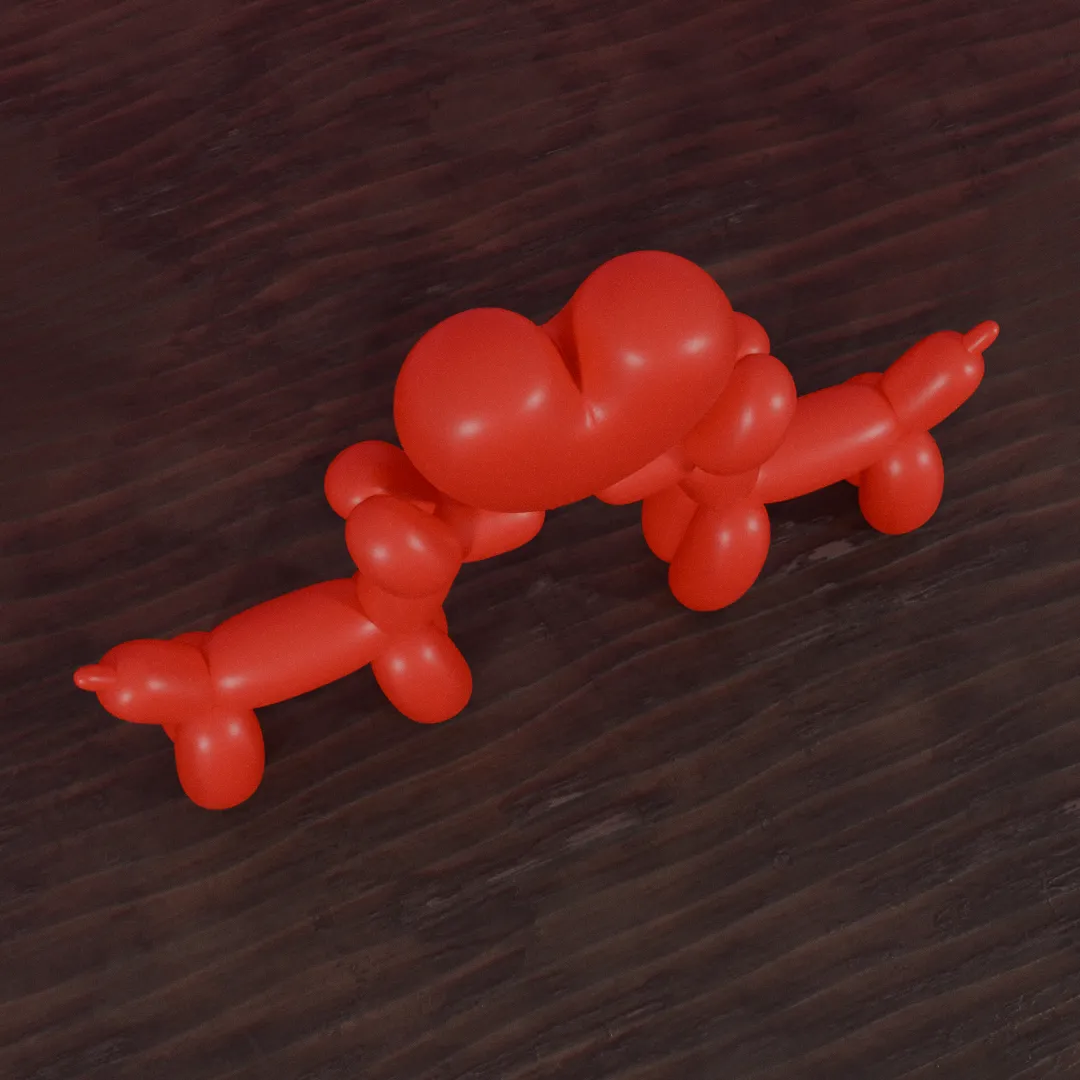 loving balloon dogs