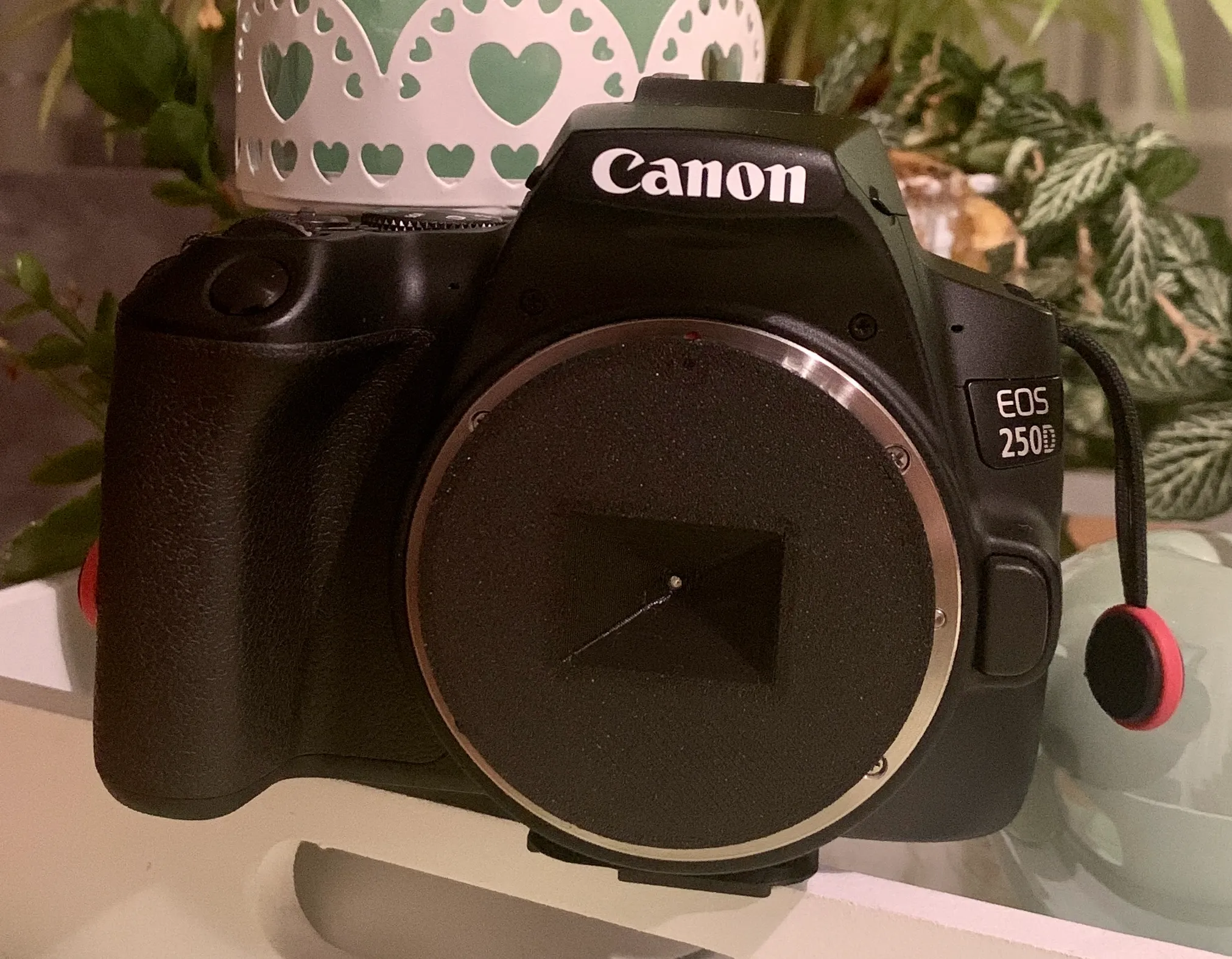 Obiettivo stenopeico per canon EF-S - perfettamente funzionante