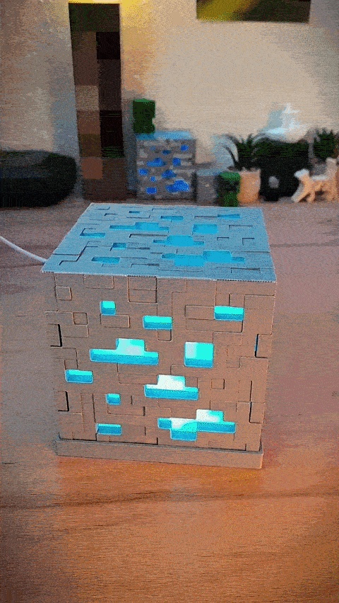 Minecraft Ore Lamp-4