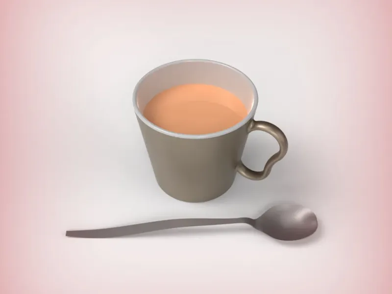 Cup with Spoon
