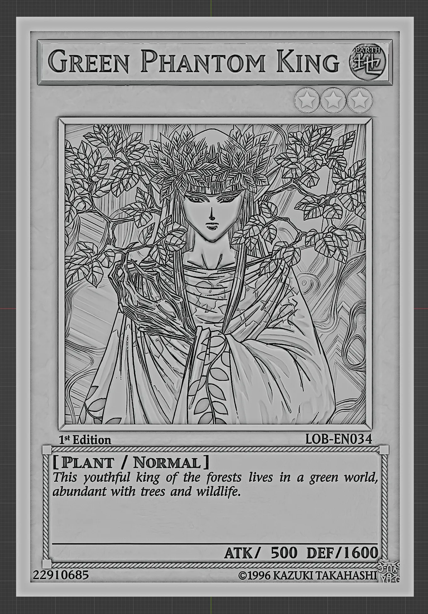 GREEN PHANTOM KING - YU-GI-OH!