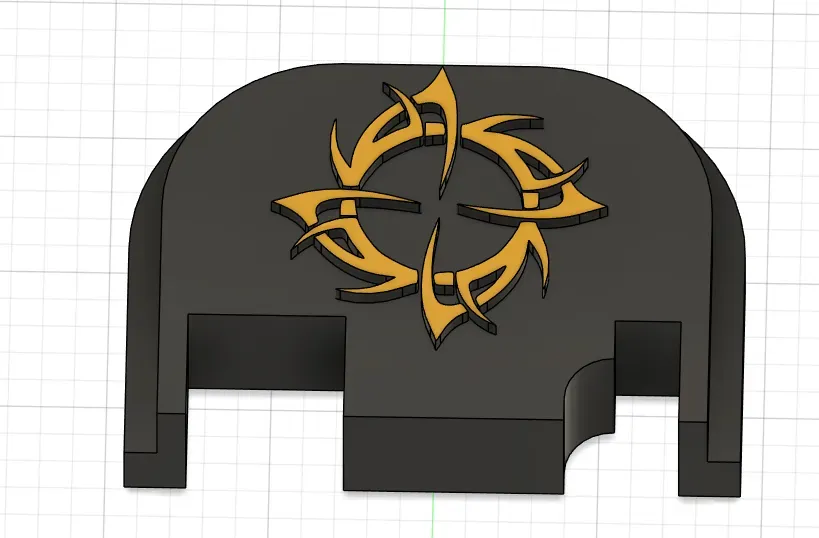 tribal slide plate