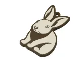 RABBIT KEYCHAIN-0