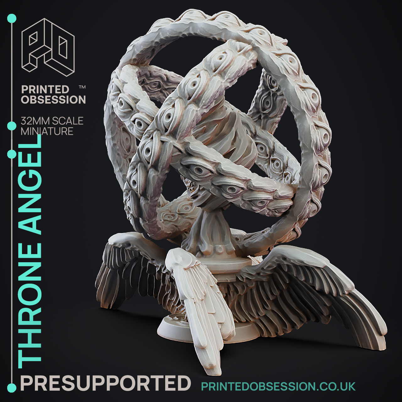 Throne High Angel D&D 3D models download Creality Cloud