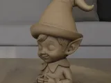 Cute Elf Figurine 3D Print STL Model-2