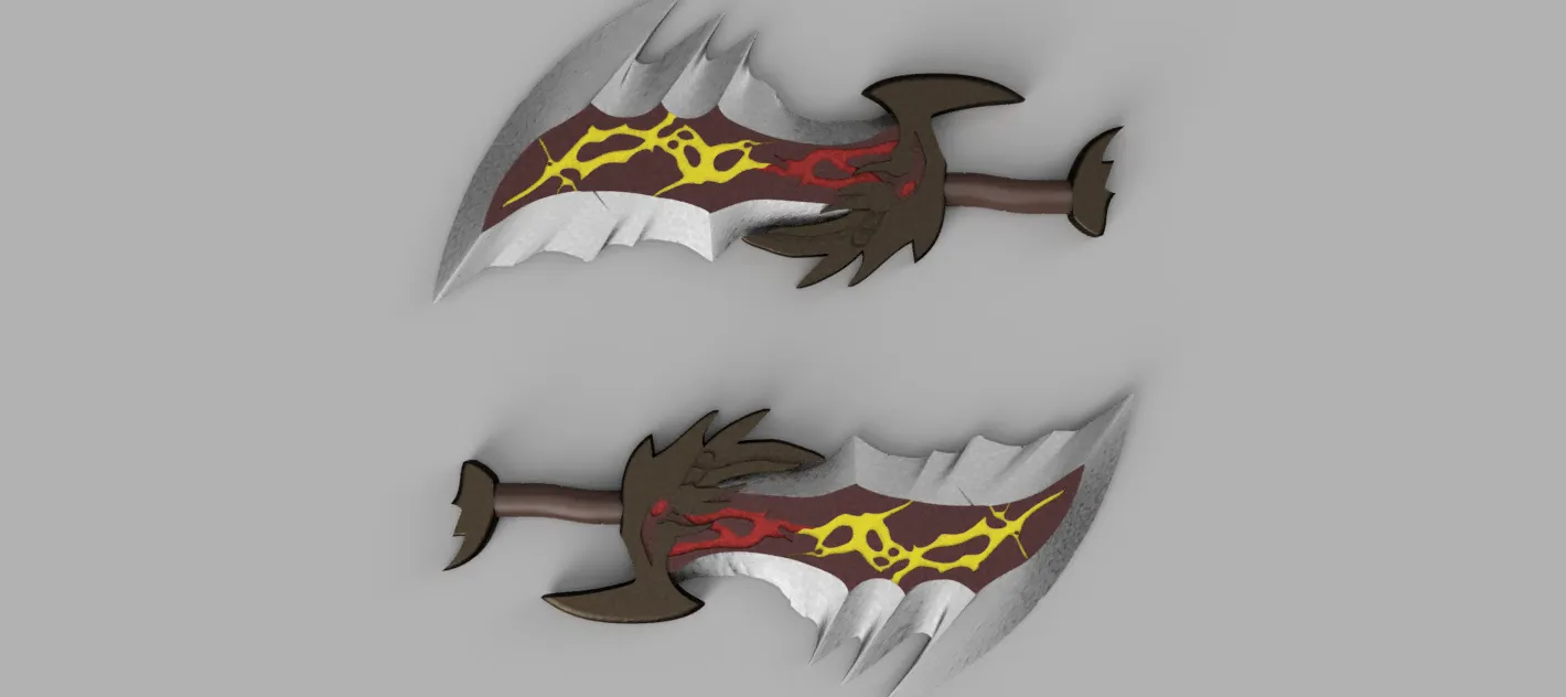 God of War Kratos Blades of Chaos (Greek Era)
