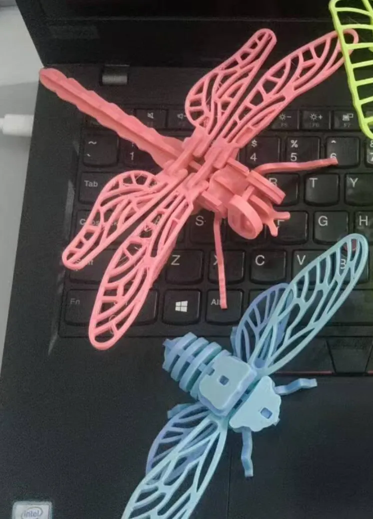 Colorful 3D puzzle, 4-in-1