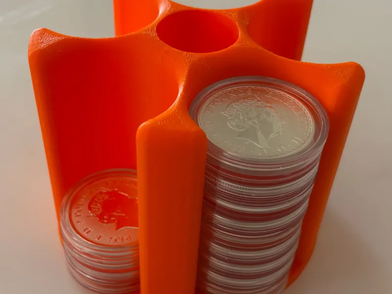 1oz Capsulated Coin Holder