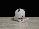 Couple Bear-prostrate_work_Yier-0