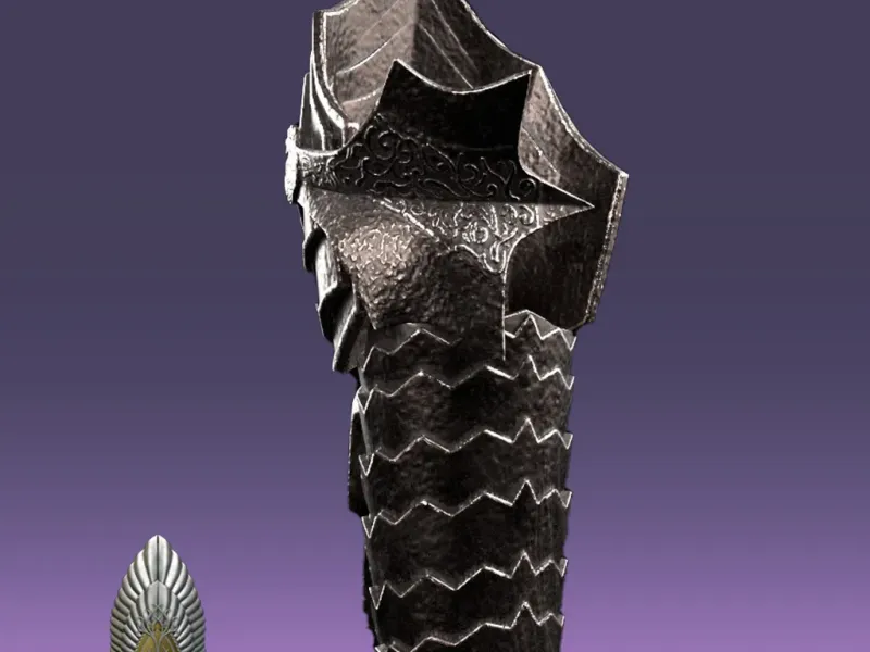 Sauron ForeArm Armor lord of the rings 3D TELECHARGEMENT NUMERIQUE