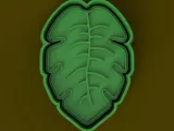 Cortante + Estampa de Hoja Monstera / Leaf cutter + stamp-0
