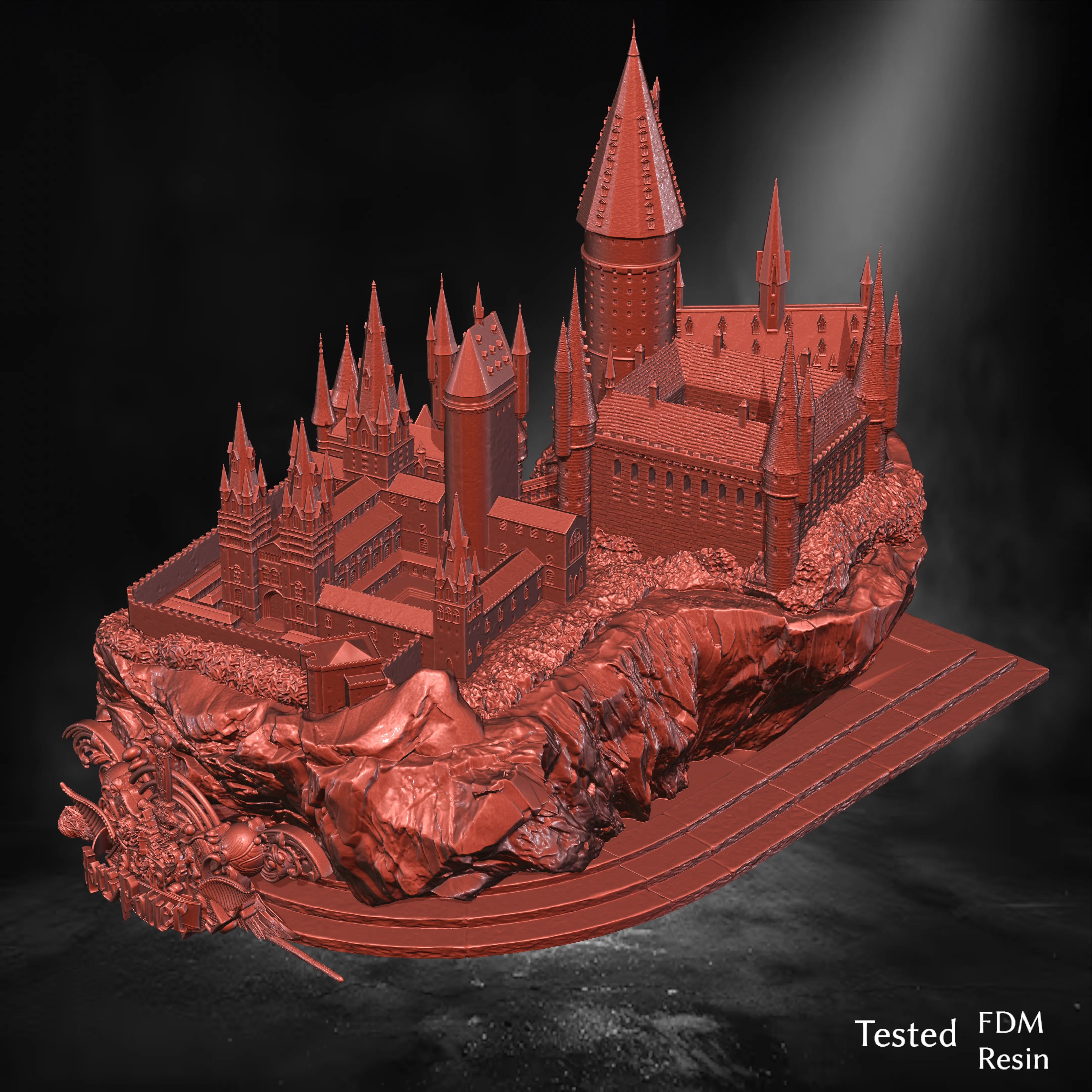 Hogwarts Castle – Harry Potter Fan Art STL 🏰✨