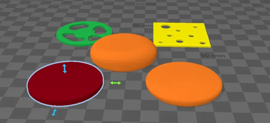 Hamburger toy