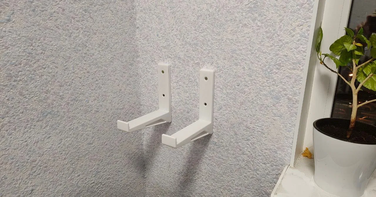 Free Tools & Spare Parts STL Download - PC wall bracket / Кронштейн для ...