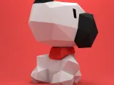 Snoopy low poly-1