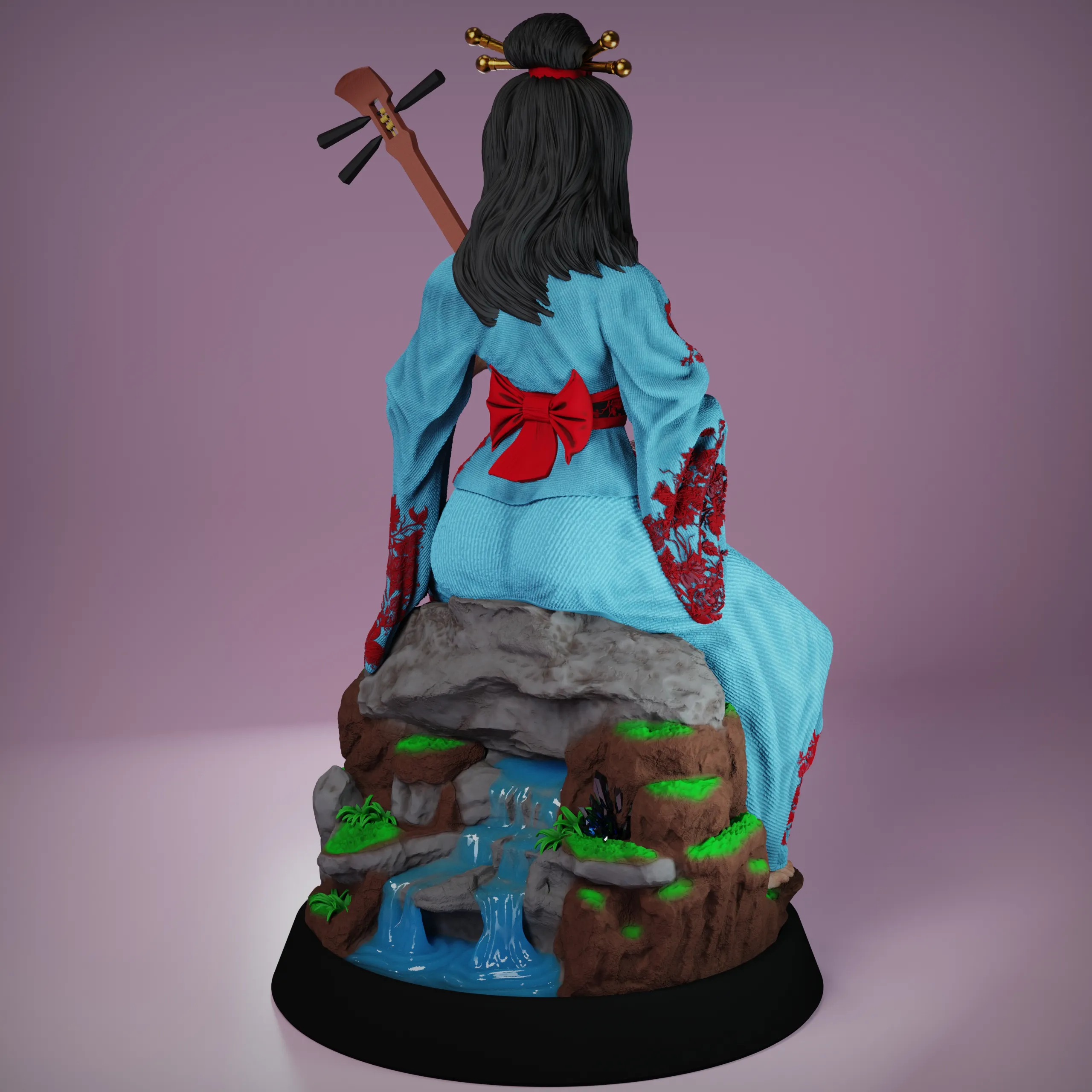 Benzaiten - Goddess of Eloquence - Tabletop Mini