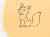 Fox Cookie Cutter, Biscuit Cutter-0