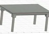 Стол Барби  Barbie table-2