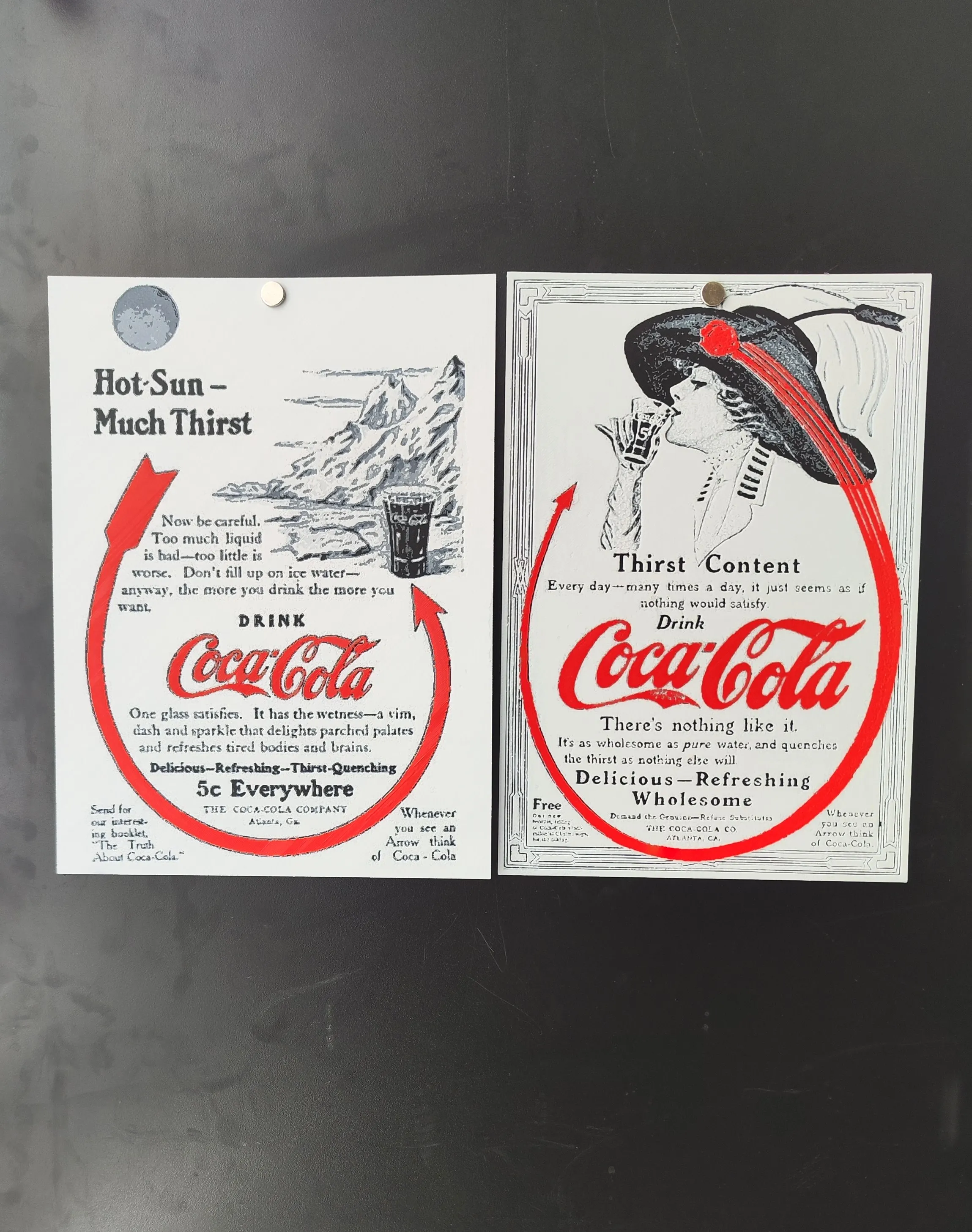 Coca cola Vintage advertising 2