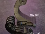 Gopro mount - Increased angle-1