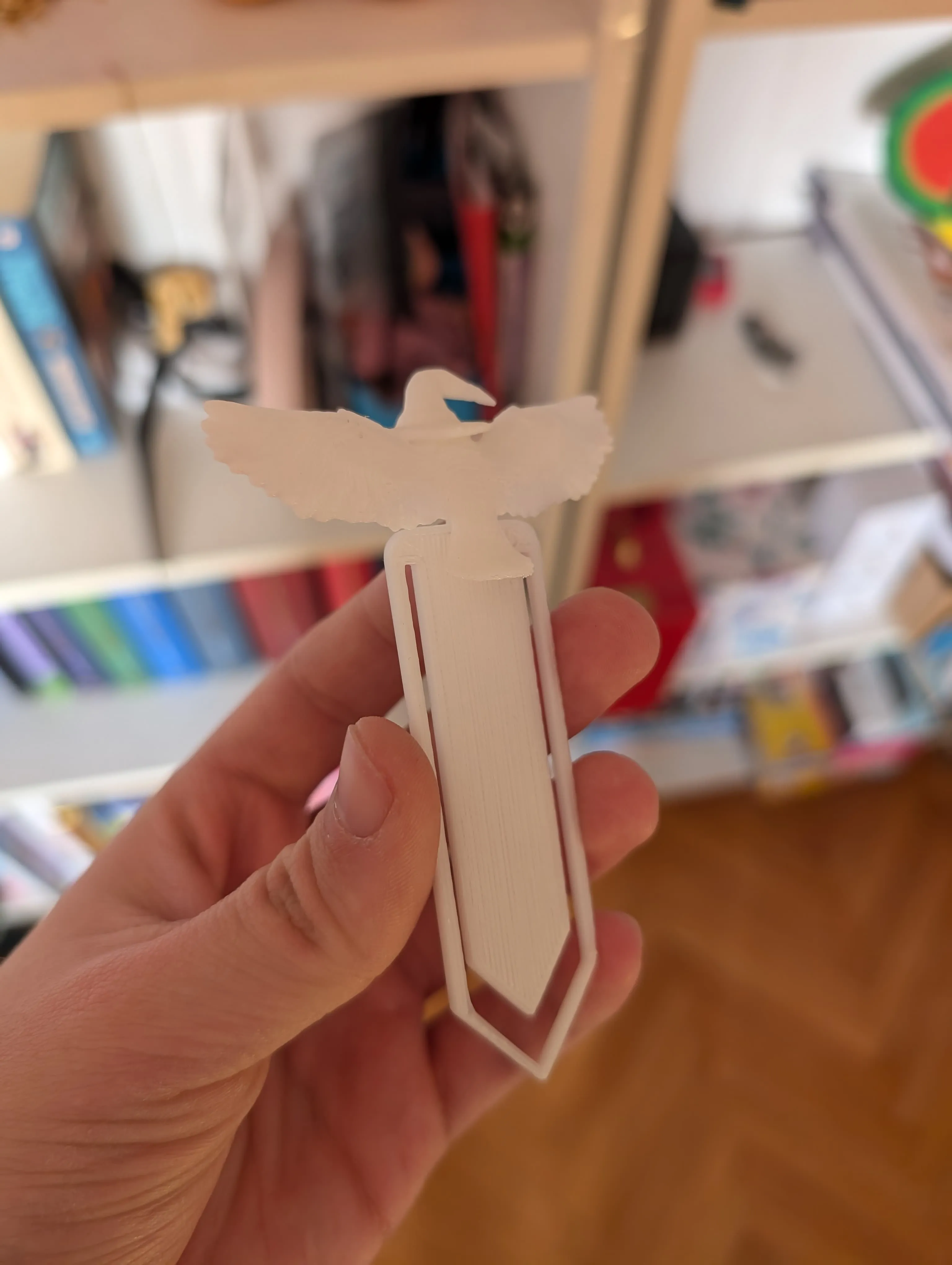 Harry Potter Bookmark for Fans: Hedwig Owl Sign