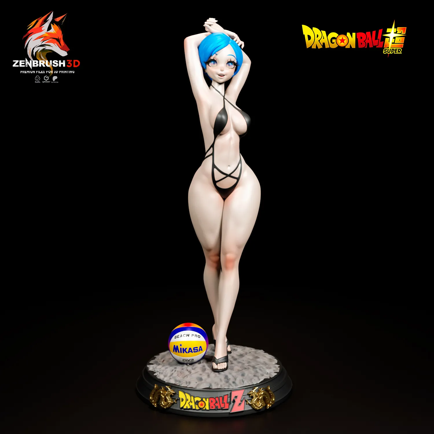Bulma - Bikini - Dragon Ball 3D PRINTING