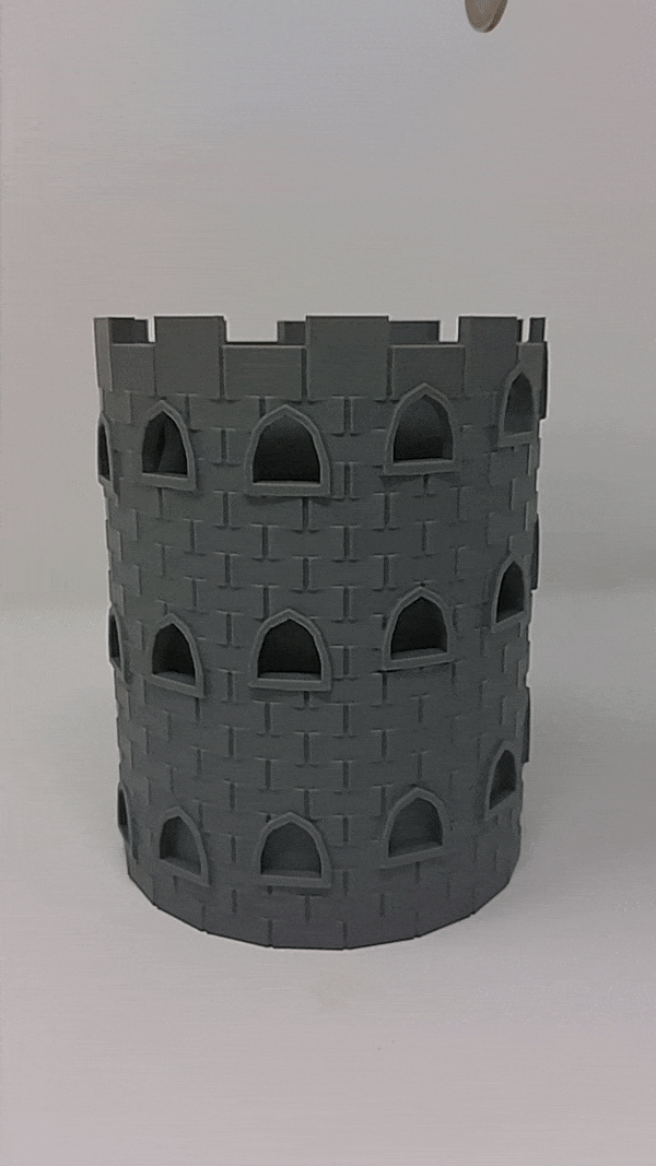 TOWER PIGGY BANK - NO SUPPORTS REQUIRED - INTERACTIVE TOY