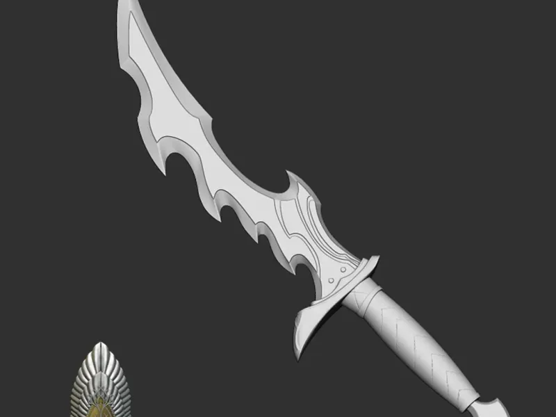Solo Leveling Sword 3d digital file