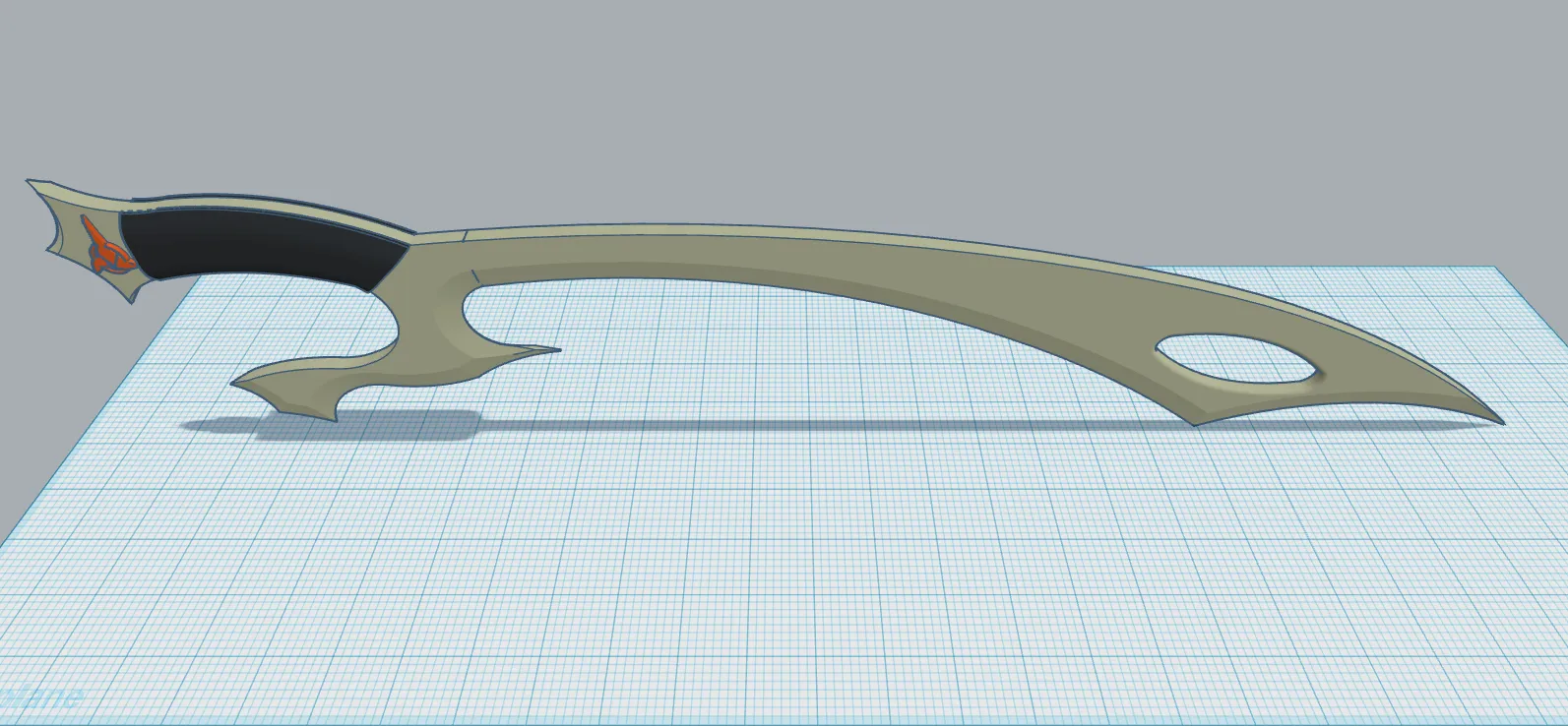 Hoja de combate klingon Kur'leth