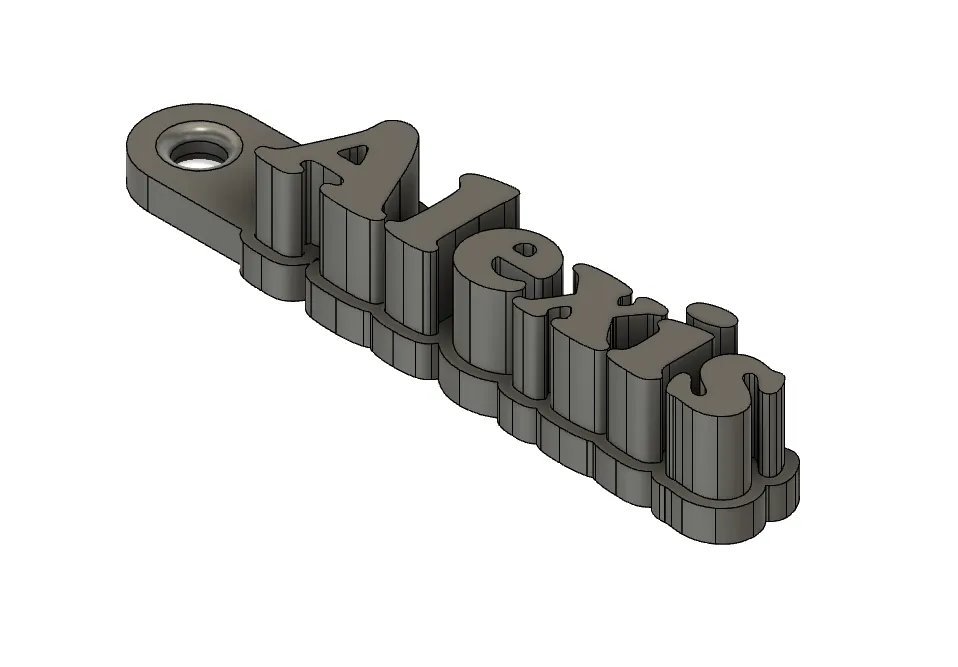 Alexis Keychain / Keyring