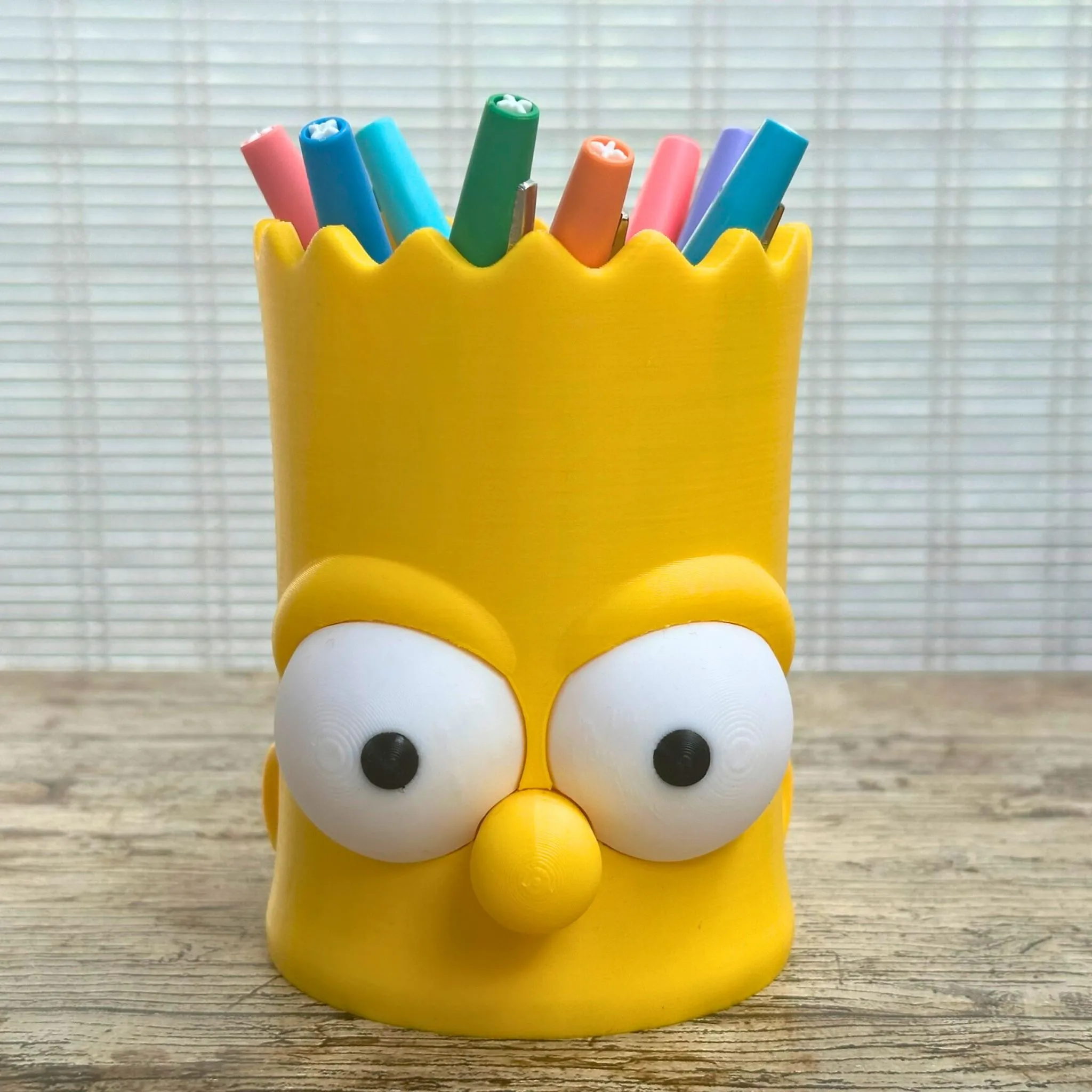 BART SIMPSON CONTROLLER HOLDER / PENCIL HOLDER