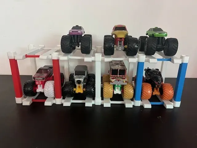 Monster Yam / Monster Truck ramp shelves