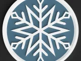 Snowflake Coasters by Polymeria-8