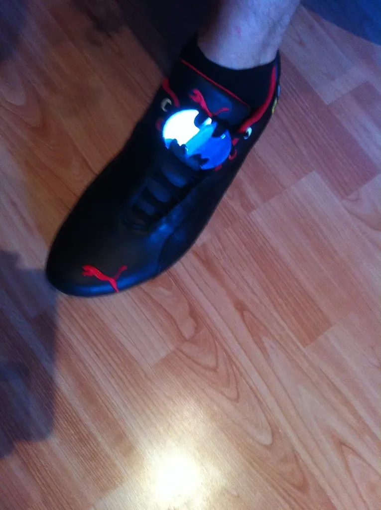 Batman shoelace cover
