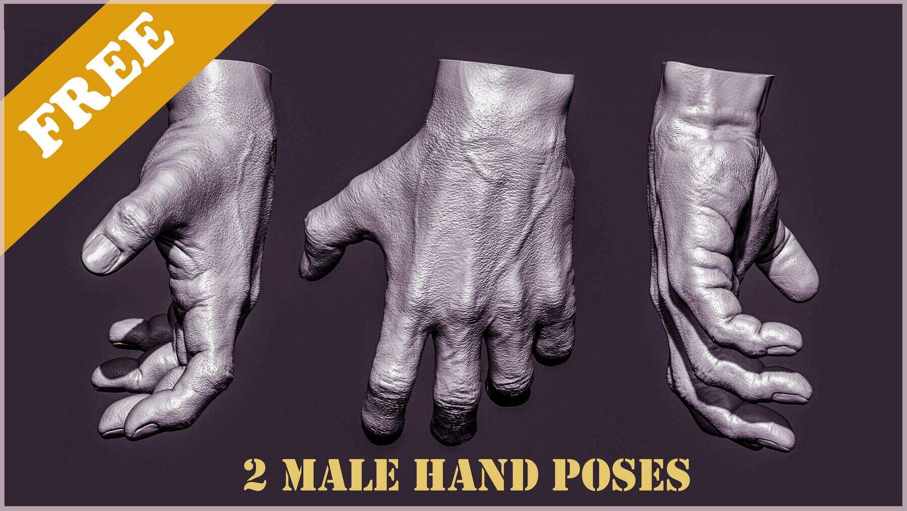Premium Vector | Hand drawn of various male hand poses