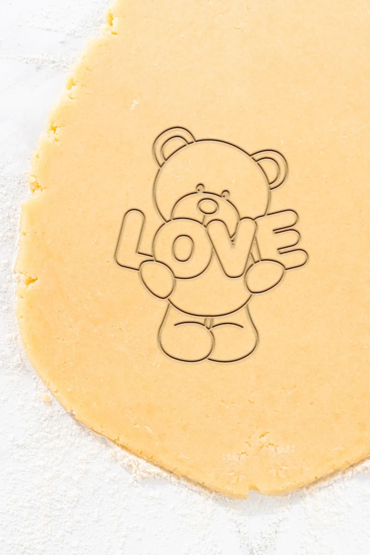 Love Bear Cookie Cutter, Biscuit Cutter