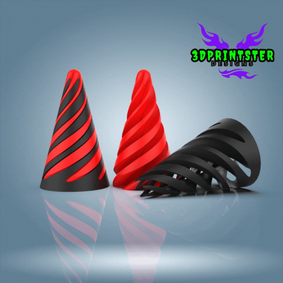 Cone Fidget Spiral Spinner-3