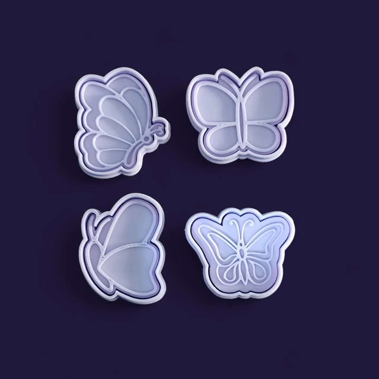 CORTANTES + ESTAMPAS MARIPOSA / BUTTERFLY CUTTERS + STAMPS