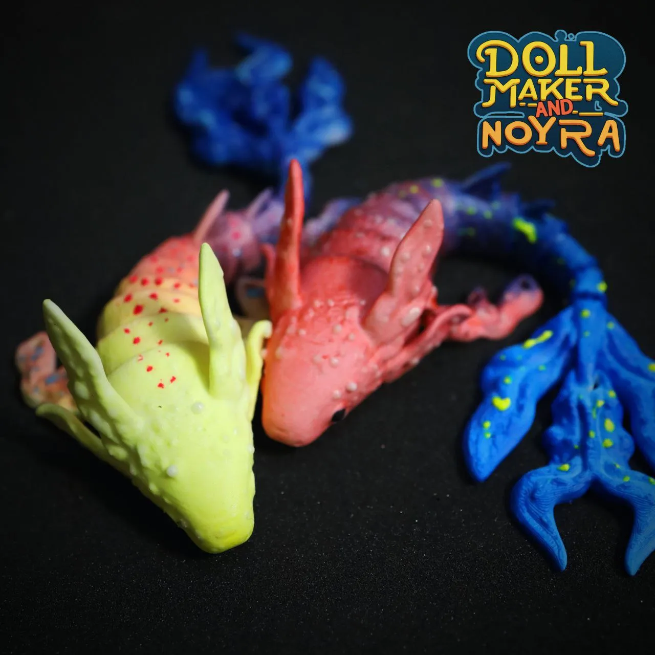 Flexi articulated and print on place magic carp koi