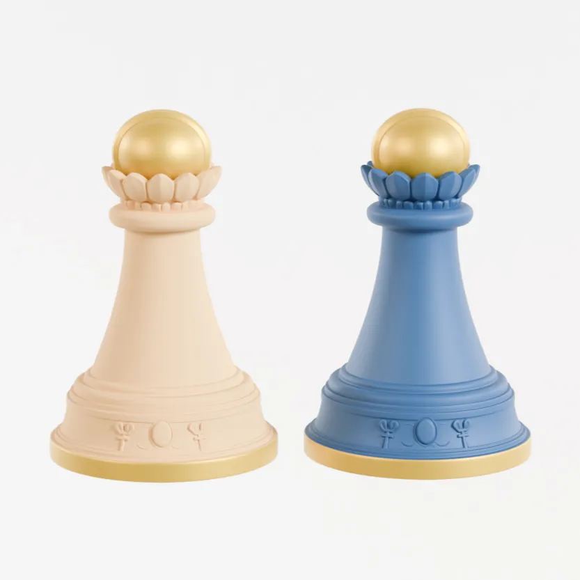 Set de Ajedrez Egipcio STL/3MF – Piezas temáticas Egipto-7