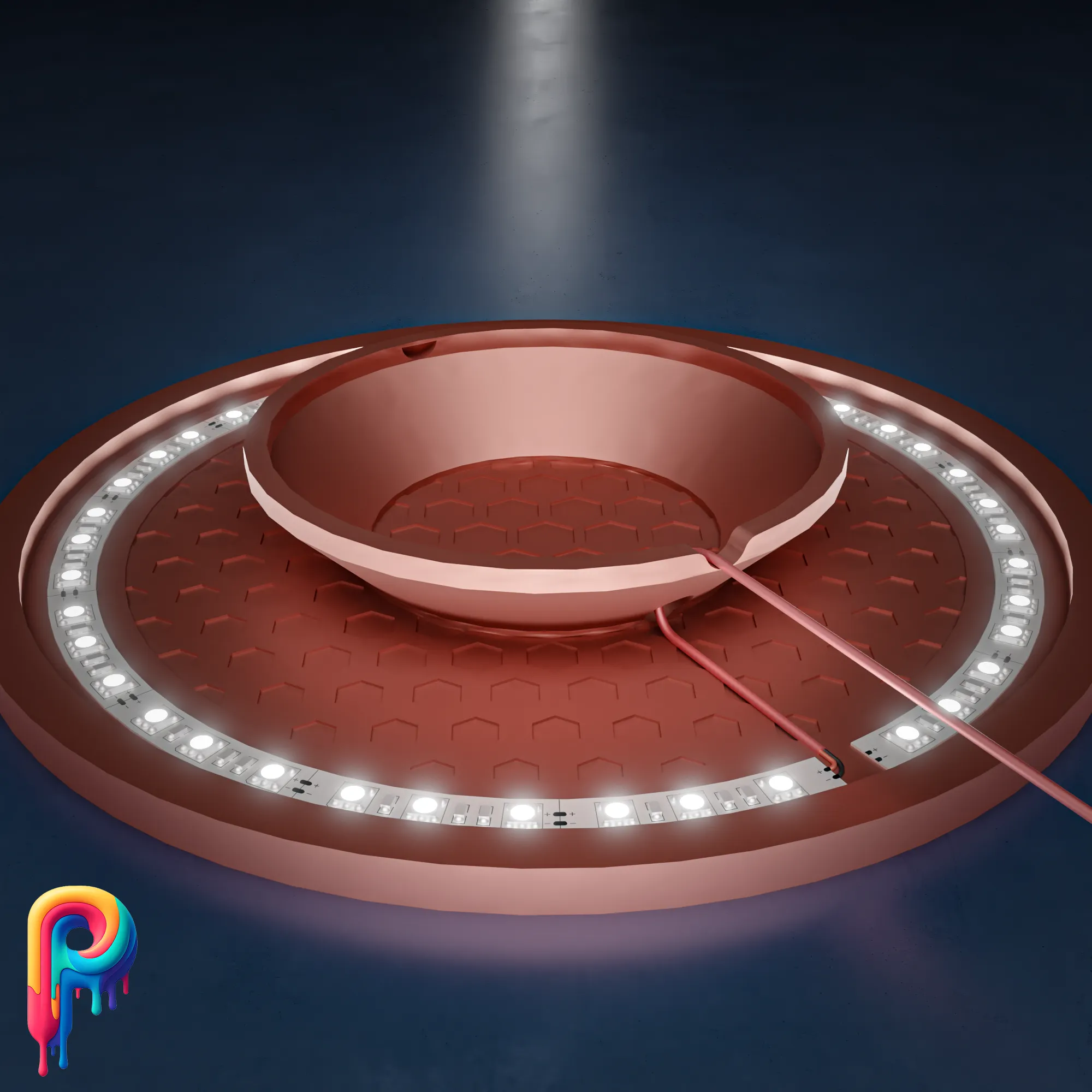 Minimalist Wall Lamp by Polymeria