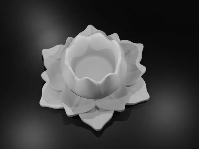Lotus flower Vase