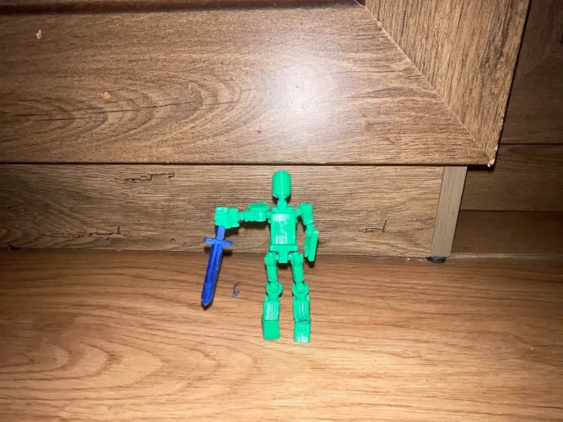 Mini 13 Actionfigur-Kopf